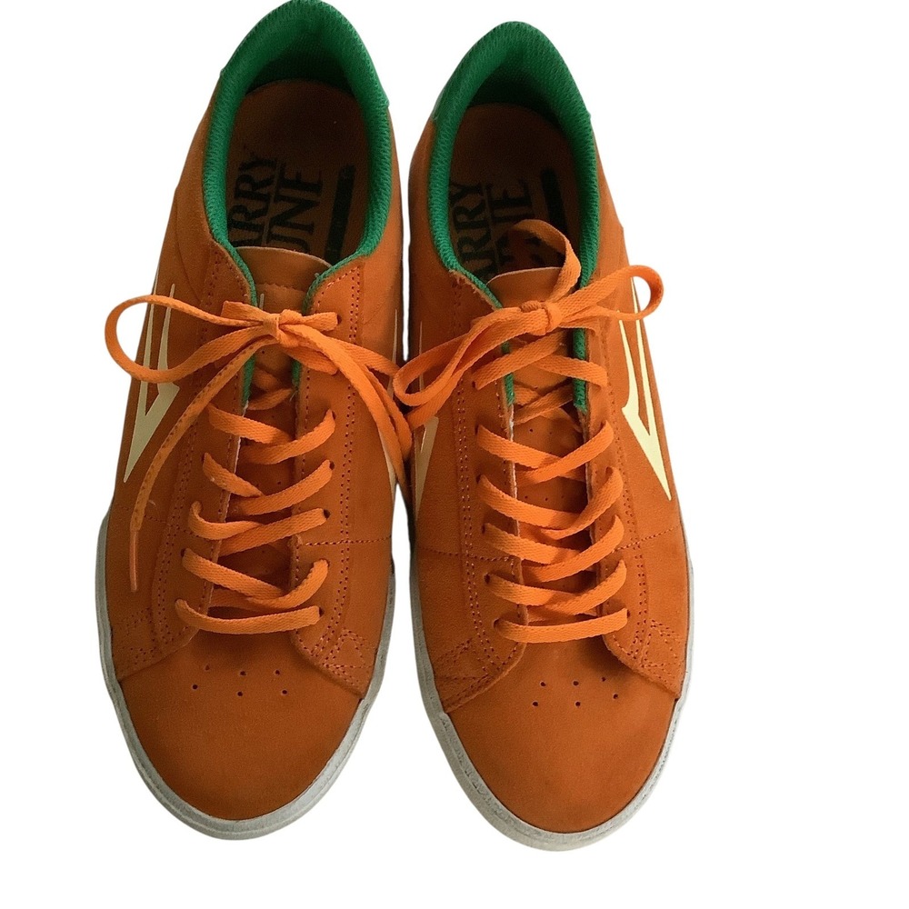 Lakai Newport SMU Larry June Orange Suede Mens Skate Shoes MS219-0251-A03 Size 8